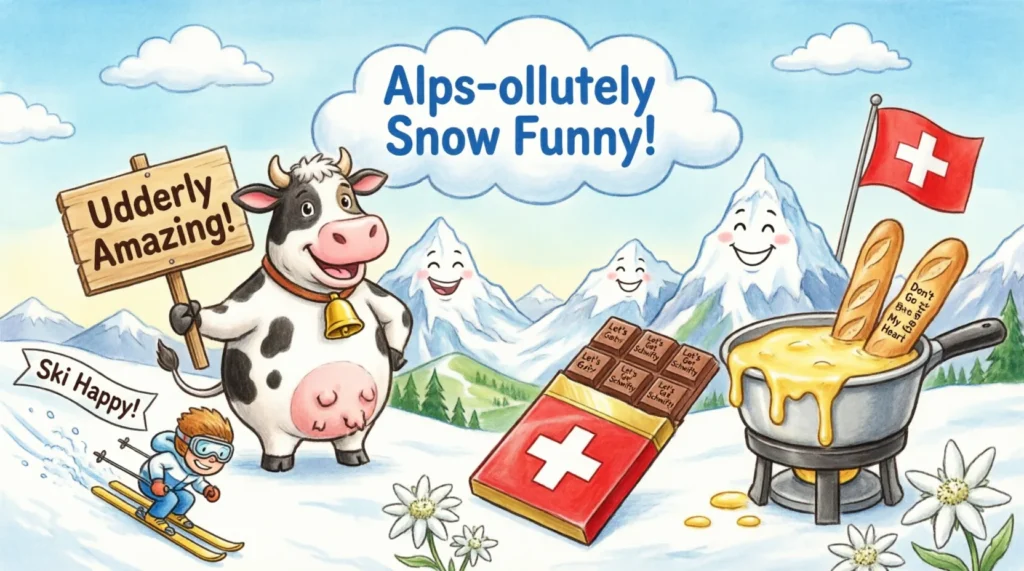 best switzerland puns