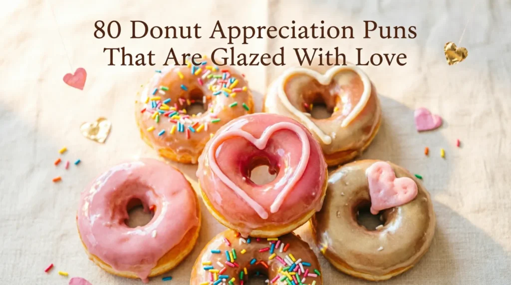 donut appreciation puns