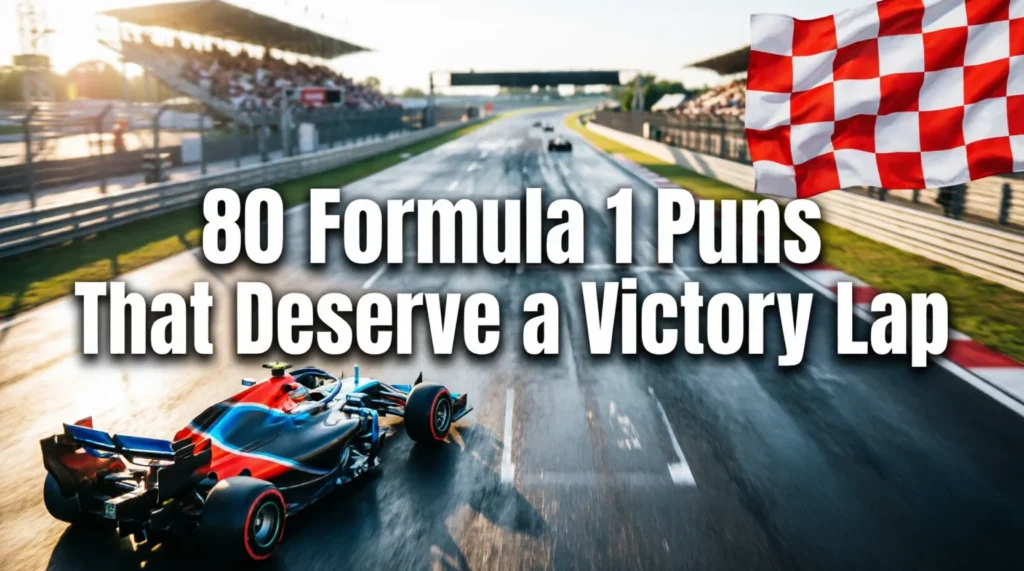 formula 1 puns