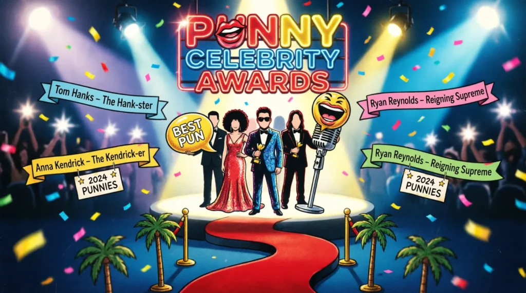 funny celebrity names puns