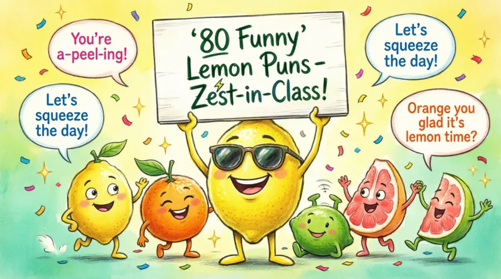 funny lemon puns