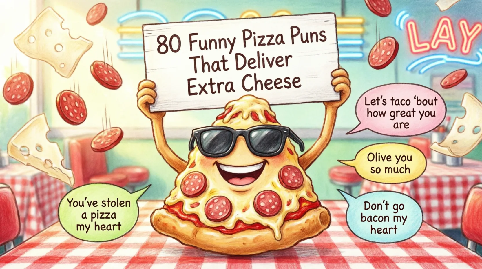 funny pizza puns