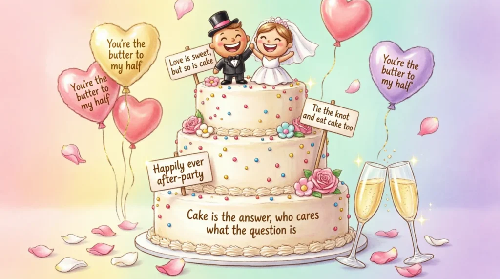 funny wedding puns