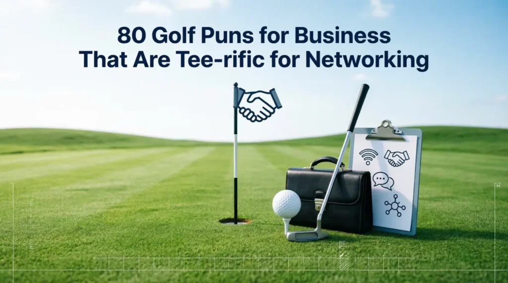 golf puns for business