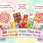 80 Candy Puns That Are Sweet Enough to Wrapper You Up candy puns one liners