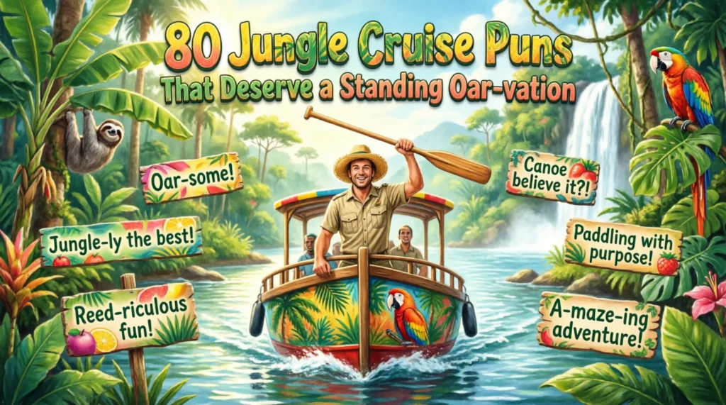 jungle cruise puns