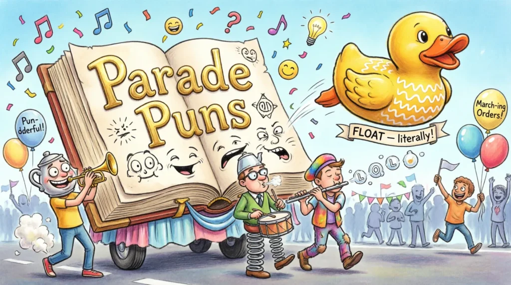 parade puns