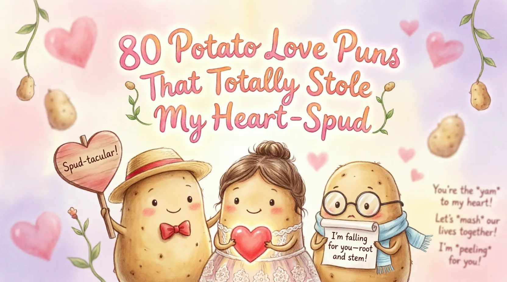 80 Potato Love Puns That Totally Stole My Heart-Spud potato love puns