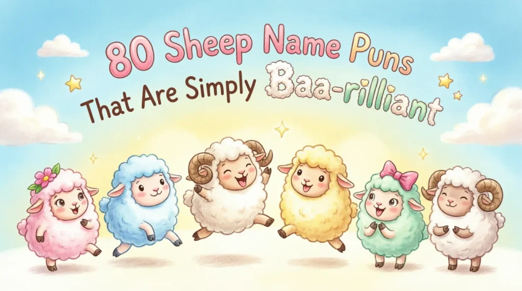 sheep name puns