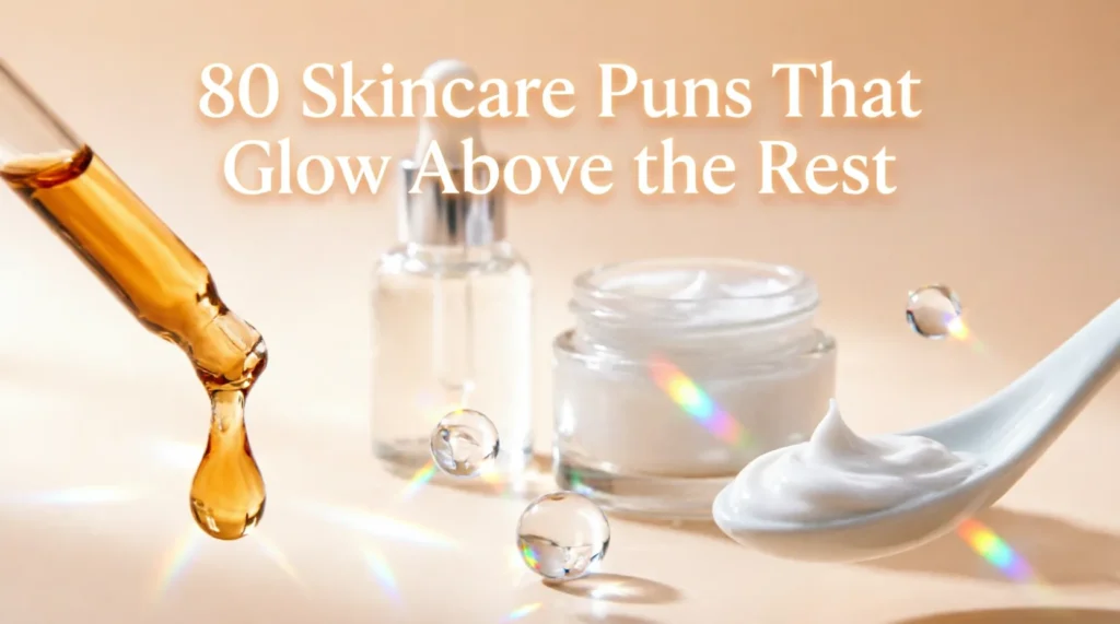 skincare puns