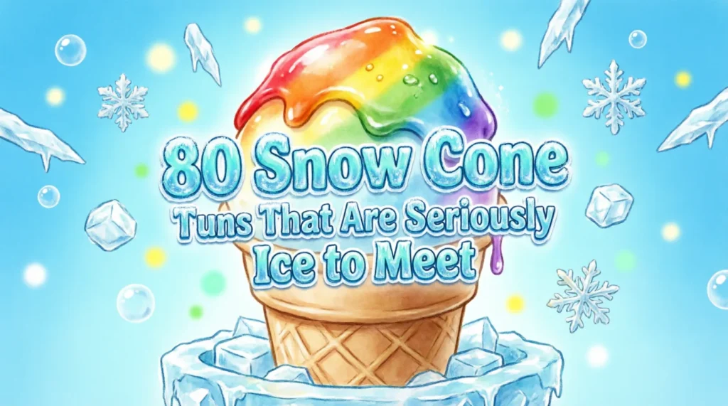 snow cone puns