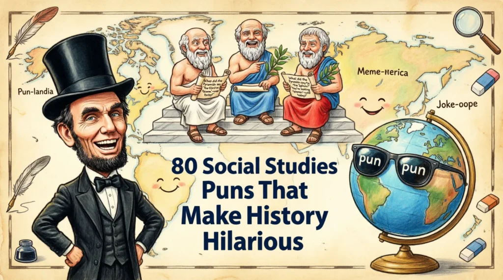 social studies puns