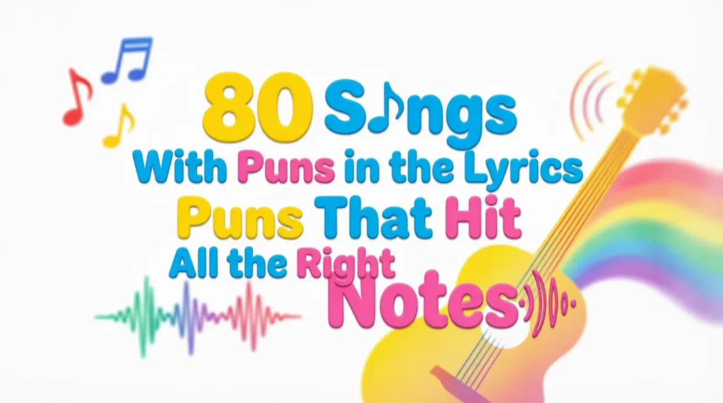 songs with puns in the lyrics