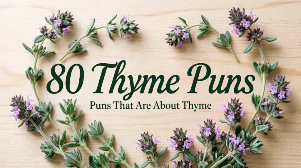 thyme puns