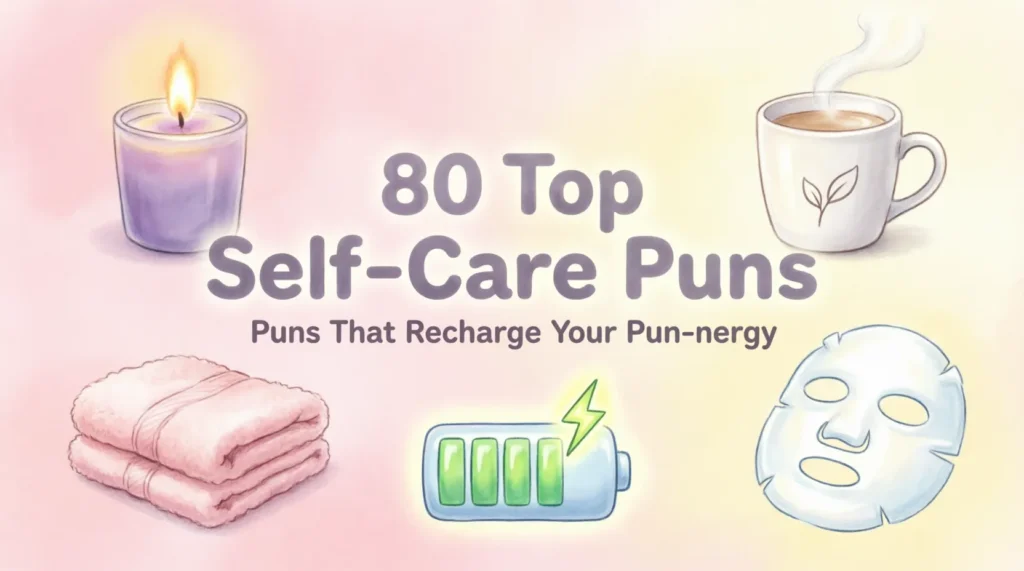top self care puns