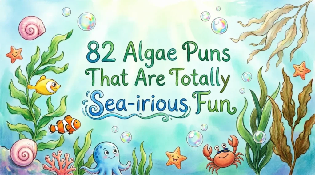 algae puns