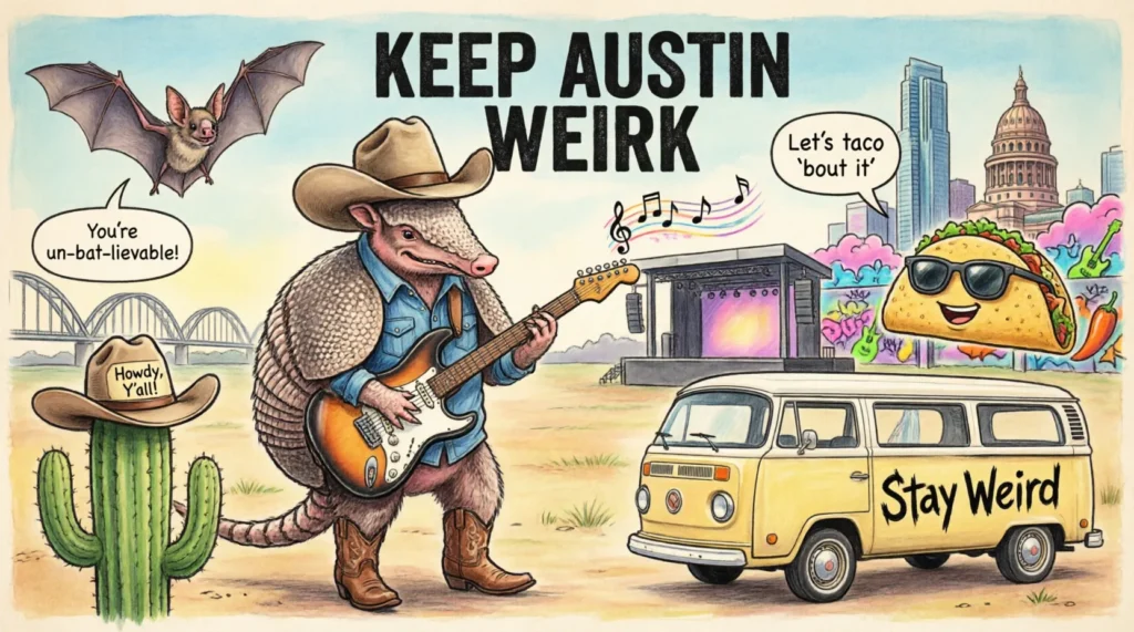 austin puns