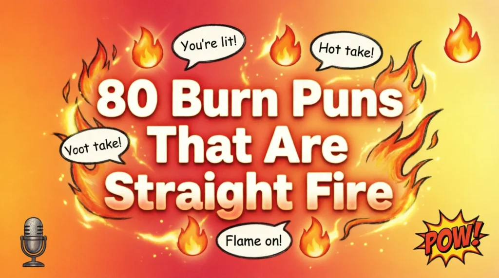 burn puns