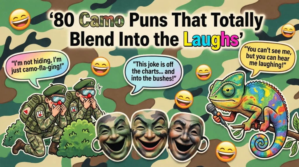 camo puns