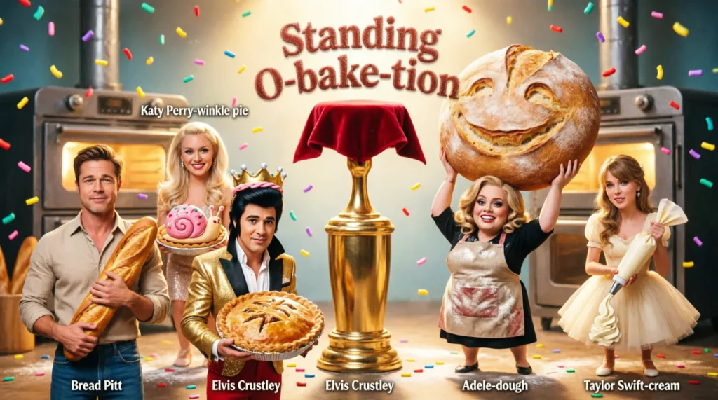 celebrity food puns