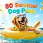 summer dog puns