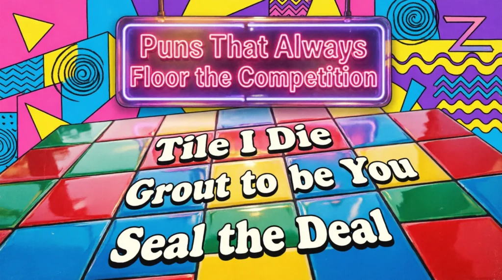 tile puns