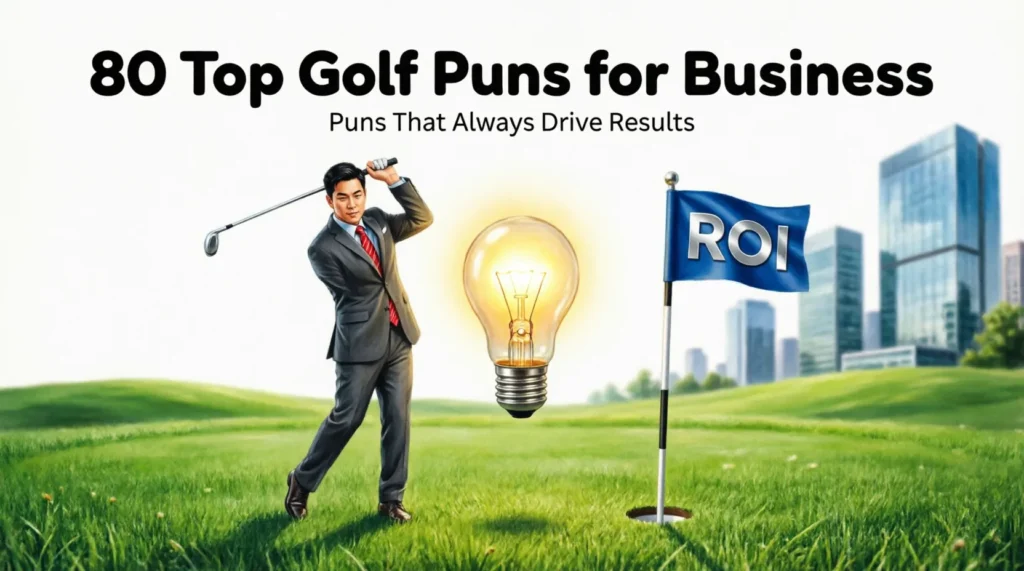 top golf puns for business